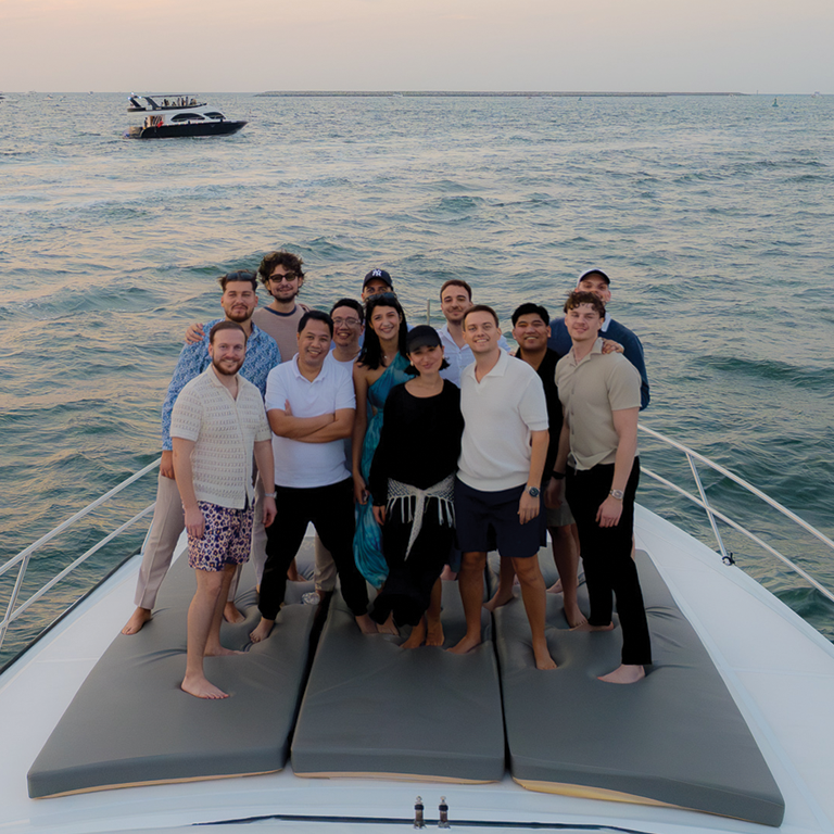 Our team working together